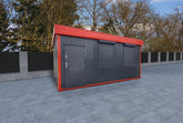 Container Ufficio Doppio (29,4m²) con Bagno